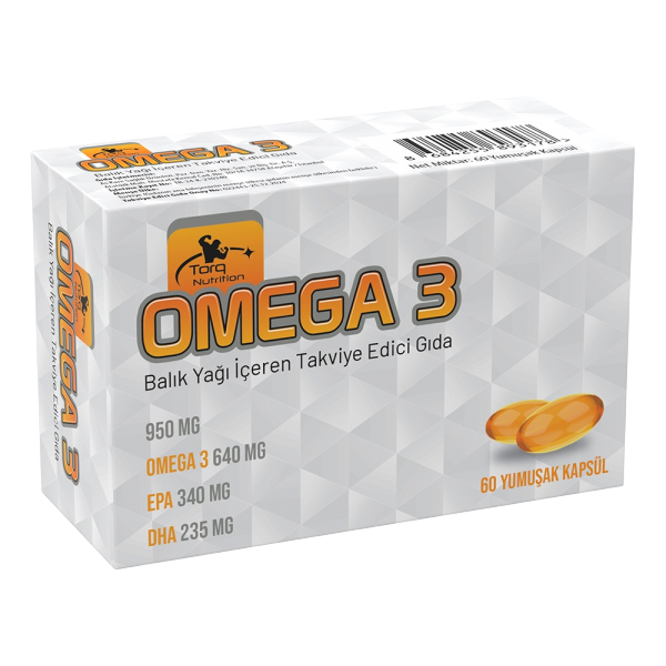 Torq Nutrition Omega-3 60 Yumuşak Kapsül