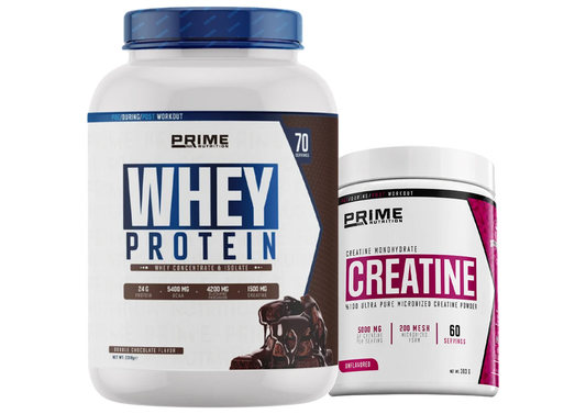 PRIME NUTRITION WHEY PROTEIN & CREATINE SET