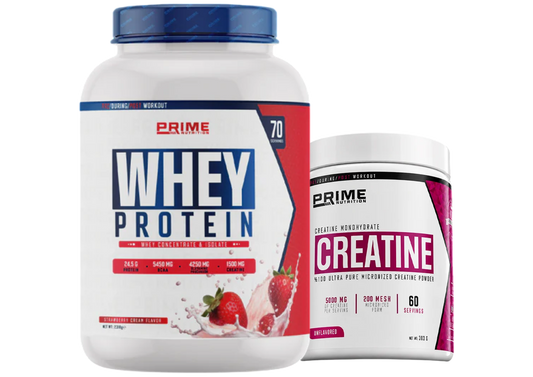 PRIME NUTRITION WHEY PROTEIN & CREATINE SET