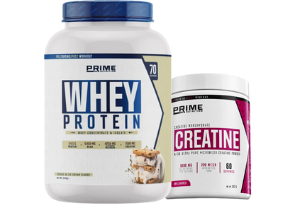 PRIME NUTRITION WHEY PROTEIN & CREATINE SET