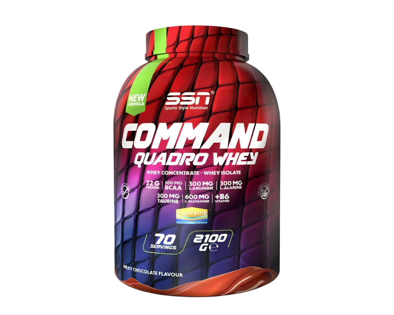 SSN Command Quadro Whey 2100Gr Protein Tozu