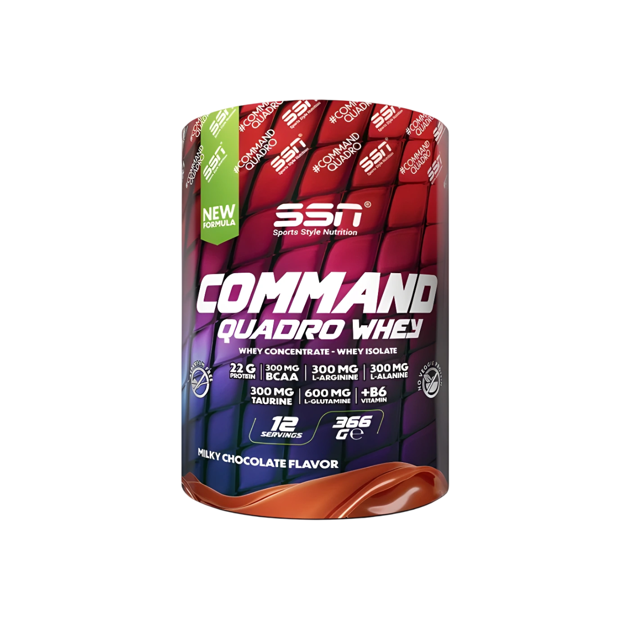 SSN Command Quadro Whey 366 Gr Protein Tozu