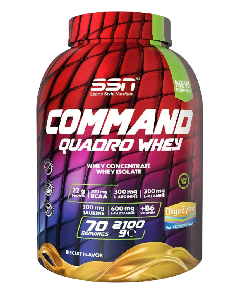 SSN Command Quadro Whey 2100Gr Protein Tozu