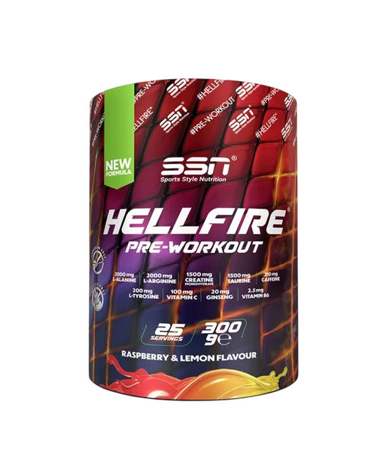 SSN HellFire 300 Gr (Ahududu Limon) Pre-Workout