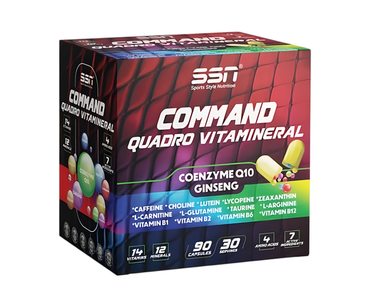 SSN Command Quadro Vitamineral 90 Kapsül Vitamin