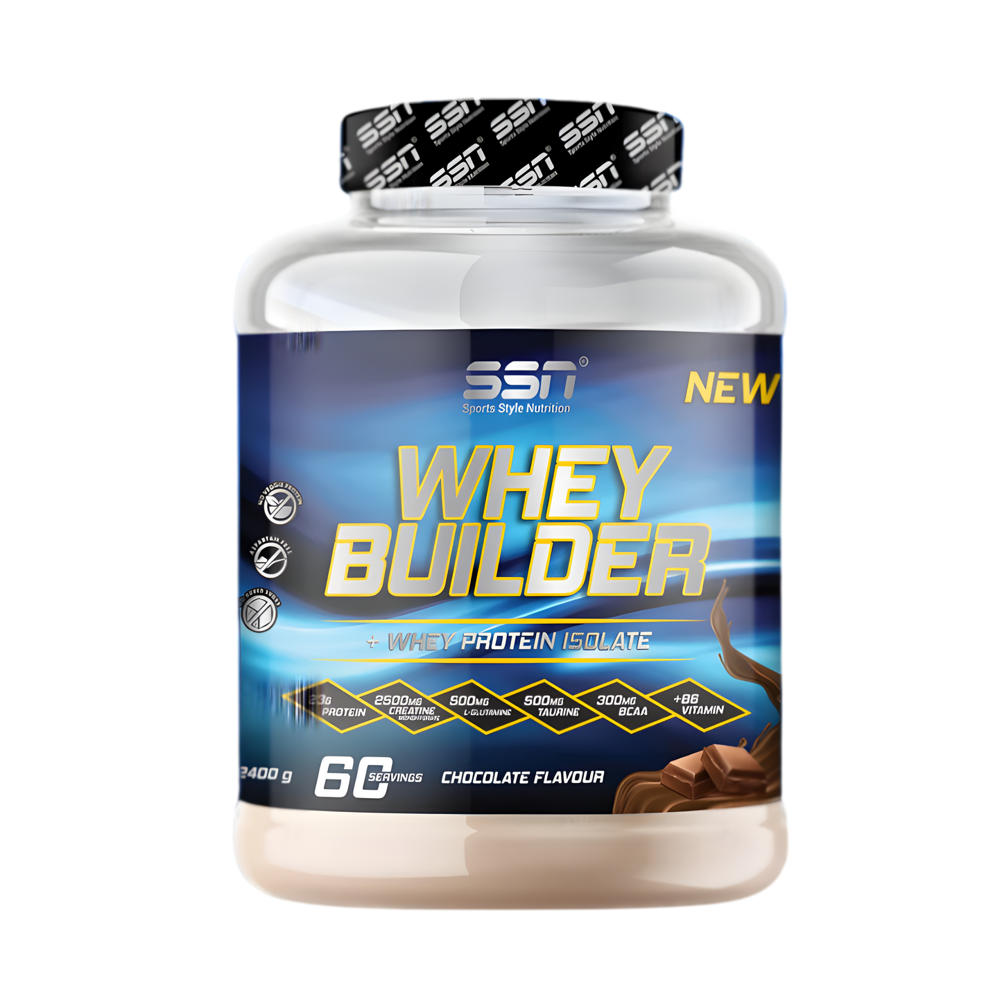 SSN Whey Builder 2400 Gr (Çikolata) Protein Tozu