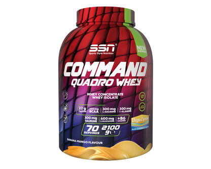 SSN Command Quadro Whey 2100Gr Protein Tozu