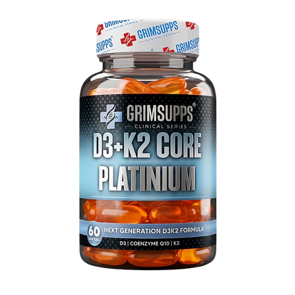 D3K2 Core Platinum – Koenzim Q10 Destekli Softjel