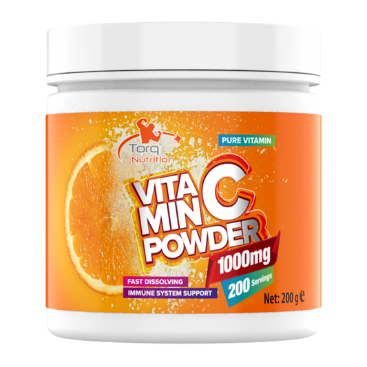 Torq Nutrition Vitamin C Powder 1000mg 200 Gr